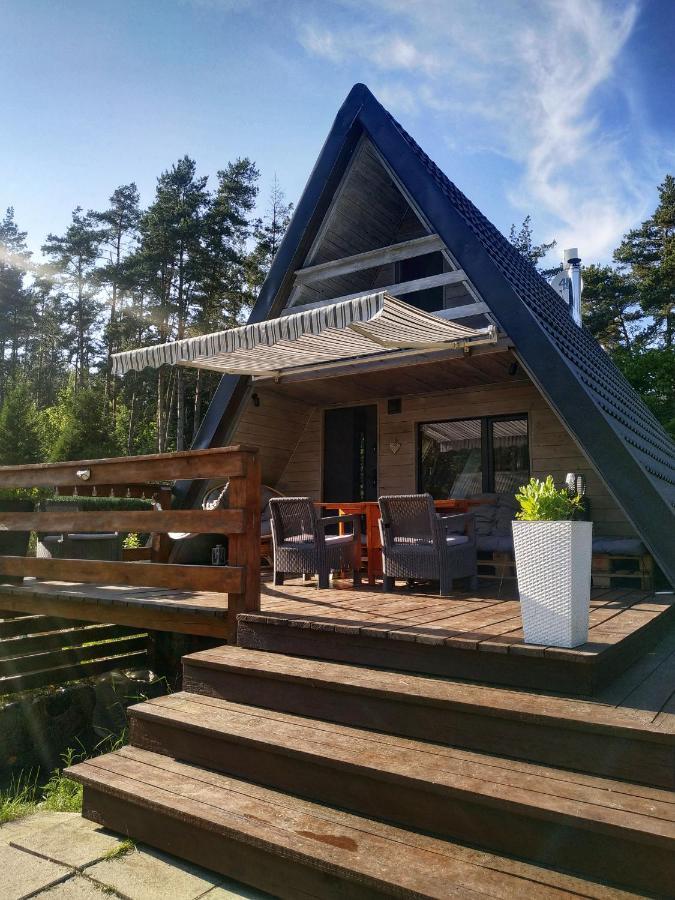 Kaszuby Domek Nad Jeziorem, Las, Grill, Ognisko, Taras, 6 Osob Bozepole Krolewskie Exterior foto